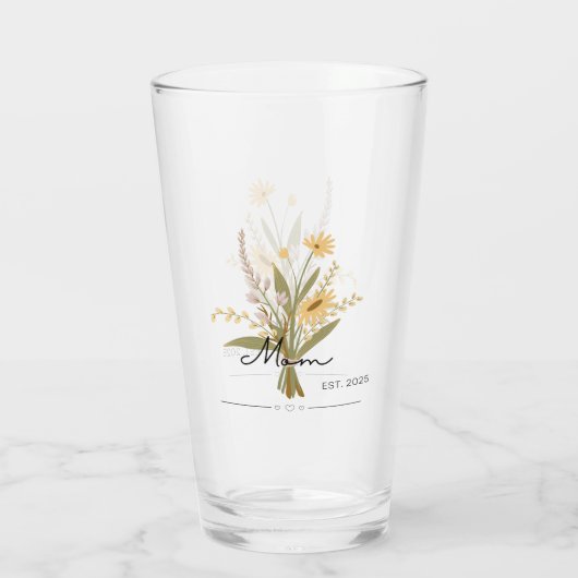 Mothersday, muttertag, Geschenk, gift Glas (Achterkant)