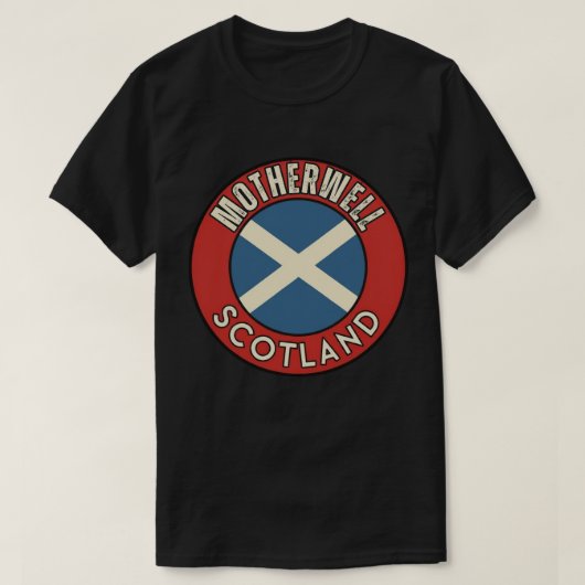 Motherwell, Schotland T-shirt (Design voorkant)