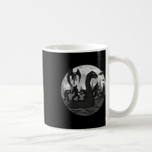 Mothman Bigfoot Loch Ness Monster Aliens Ufo Fun C Koffiemok