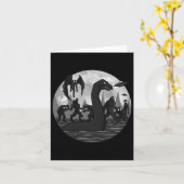 Mothman Bigfoot Loch Ness Monster Aliens Ufo Pret Kaart (Gele Bloem)