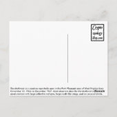 Mothman Briefkaart (Achterkant)