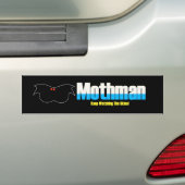 Mothman Bumpersticker (Op auto)