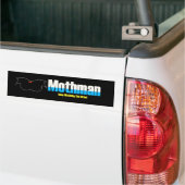 Mothman Bumpersticker (Op Truck)