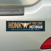Mothman Bumpersticker (Op auto)