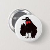 Mothman Button (Voorkant /achterkant)