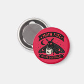 Mothman Coffee Moth Brandstof Cafeïne en Samenzwer Magneet (Voorkant / Achterkant)