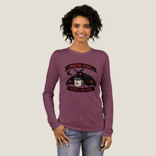 Mothman Coffee Moth Brandstof Cafeïne en Samenzwer Tri-Blend Shirt