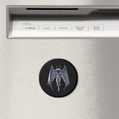 Mothman Cryptid Creature Magneet (Insitu (Vaatwasser))