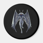 Mothman Cryptid Creature Magneet (Voorkant)