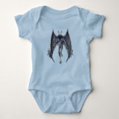 Mothman Cryptid Creature Romper (Voorkant)