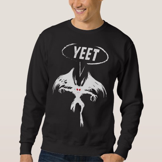 Mothman Cryptid Cryptozoölogie Trui (Voorkant)