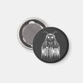 Mothman Cryptid Horror Gothic Paranormal Creature Magneet (Voorkant / Achterkant)