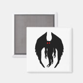 Mothman Cryptid Magneet (Voorkant / Achterkant)