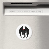 Mothman Cryptid Magneet (Insitu (Vaatwasser))