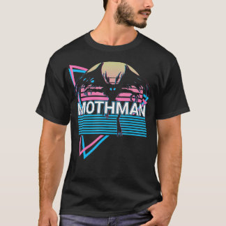 Mothman Cryptozoölogie Retro Cryptid T-shirt