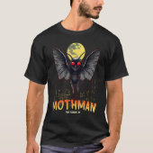 Mothman Cute Cryptid Creature Cryptozoology T-shirt (Voorkant)