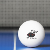 Mothman Cute Mochi Grappig Dier Mochi Pingpongbal (Net)