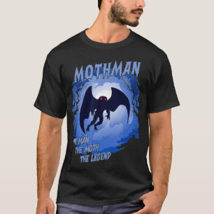 Mothman de Man de moeder de legende cryptid T-shirt