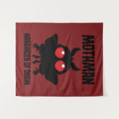 Mothman - Enge Cute Voorbode Van Ondergang Wandkleed (Voorkant (horizontaal))