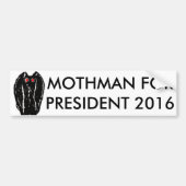 Mothman For President 2016 Sticker (Voorkant)