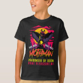 Mothman Fun Cryptid Harbinger Part Man Part Moth T-shirt (Voorkant)