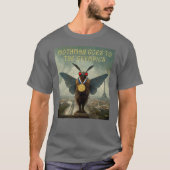 Mothman gaat naar de Olympische Spelen in Parijs T-shirt (Voorkant)