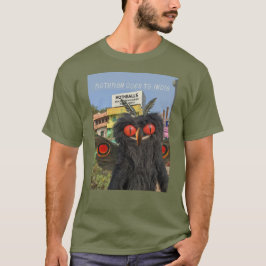 Mothman gaat naar India T-shirt