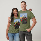 Mothman gaat naar India T-shirt (Unisex)