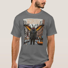 Mothman gaat naar New York T-shirt