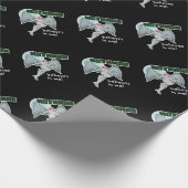 Mothman gelooft in mij! | Punt Pleasant, WV Cadeaupapier (Hoek)