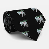 Mothman gelooft in mij! | Punt Pleasant, WV Stropdas (Opgerold)