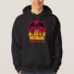 Mothman Harbinger van Doom Folklore Creepy Cryptid Hoodie
