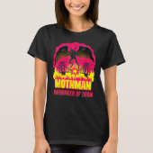 Mothman Harbinger van Doom Folklore Creepy Cryptid T-shirt (Voorkant)