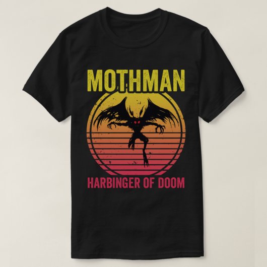 Mothman Harbinger van Doom T-shirt (Design voorkant)