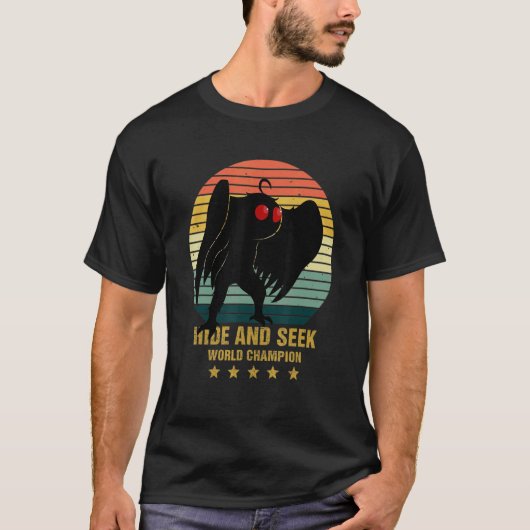 Mothman Huid and Seek World Champion Cool Mothman T-shirt (Voorkant)