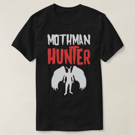 Mothman Hunter Folklore Cryptid Mothman  T-shirt (Design voorkant)