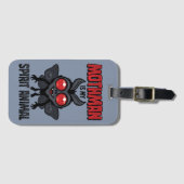 Mothman Is Mijn Geestdier Bagagelabel (Voorkant (horizontaal))