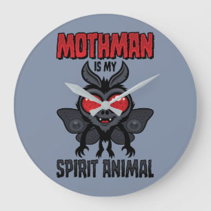 Mothman Is Mijn Geestdier Grote Klok