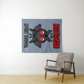 Mothman Is Mijn Geestdier Wandkleed (In Situ (horizontaal))