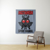 Mothman Is Mijn Geestdier Wandkleed (In situ)