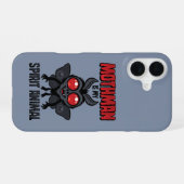 Mothman Is Mijn Geestendier iPhone 16 Hoesje (Achterkant horizontaal)