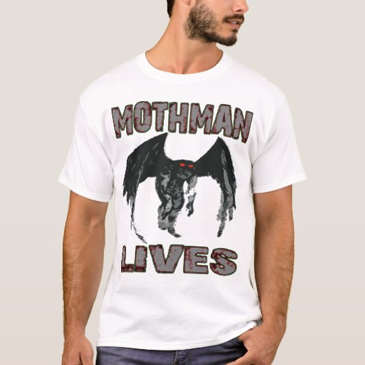 MOTHMAN LEEFT SHIRT (Voorkant)