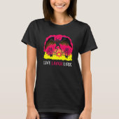 Mothman Live Laugh Lurk Harbinger Folklore Creepy  T-shirt (Voorkant)
