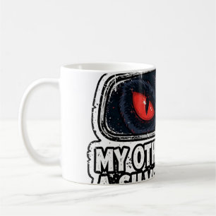 Mothman Meme — Andere Auto Koffiemok