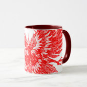 Mothman Monster Mok (Voorkant rechts)