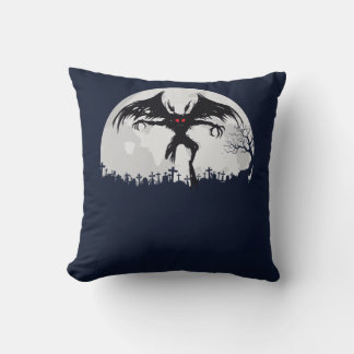 Mothman Moon Cryptid Point Pleasant Gift Kussen