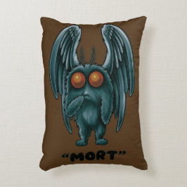Mothman "Mort" Cryptid Accent Kussen