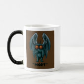 Mothman "Mort" Cryptid koffie mok (Links)