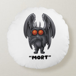 Mothman "Mort" Rond Kussen