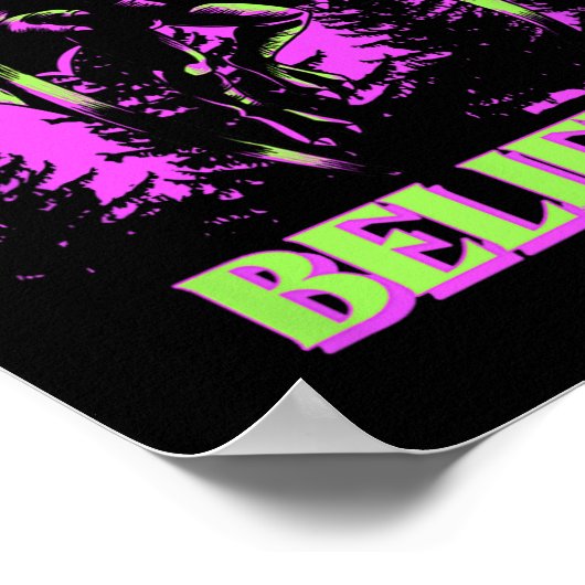 Mothman - Mothman gelooft in jou Poster (Hoek)